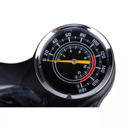 DIRBTUVĖS/DVIRAČIO POMPA 180 PSI (12 BAR) SU MANOMETRU XQMAX PRO