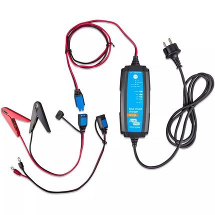 Blue Smart IP65s 12/5 įkroviklis + nuolatinės srovės (DC) jungtis