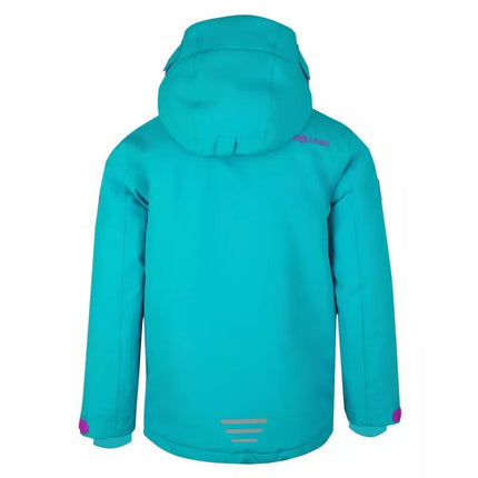 Trollkids Kids Holmenkollen Snow Jacket Pro with Hood, Turquoise (913-125)