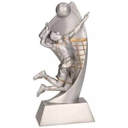 Cast figure - volleyball