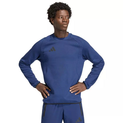 Vyriškas adidas Tiro 26 kelioninis džemperis, tamsiai mėlynas KD1145