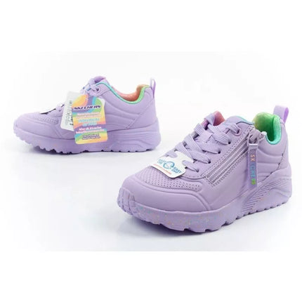 Skechers Uno Lite children's sports sneakers shoes purple comfortable