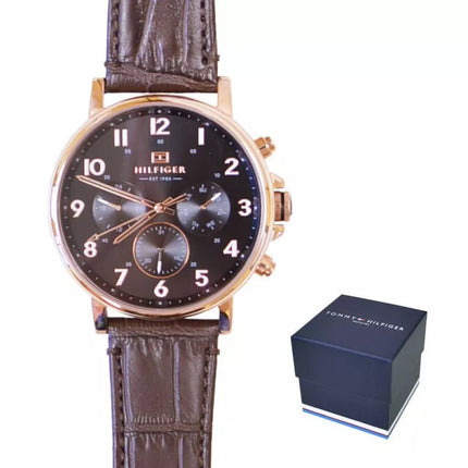 Tommy Hilfiger Daniel vyriškas laikrodis rudas - 1710379