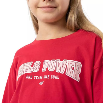 Marškinėliai 4F Jr HJZ22-JTSDL002 62S