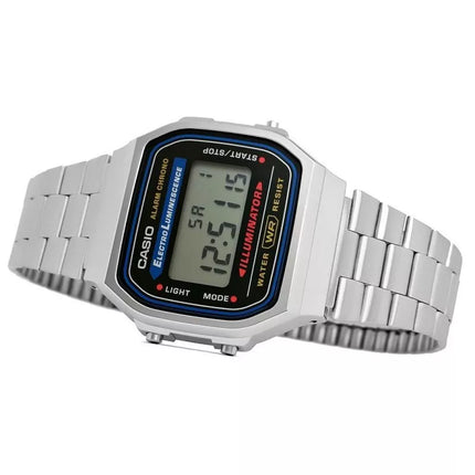CASIO Vintage Watch A168WA-1YES + BOX