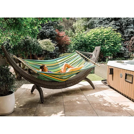GARDEN HAMMOCK FOR 2 PEOPLE 200X150CM WITH SPREADER 1052724