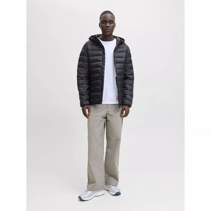 Jack&Jones vyriška pūkinė striukė JJEBRADLEY LIGHT BODYWARMER COLLAR NOO 12280970 JUODA
