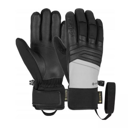 REUSCH Jupiter GORE-TEX pirštinės, dydis 8.5, pilkai-juodos