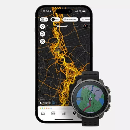 SUUNTO VERTICAL SOLARINIS VISKAS JUODAS sportinis laikrodis