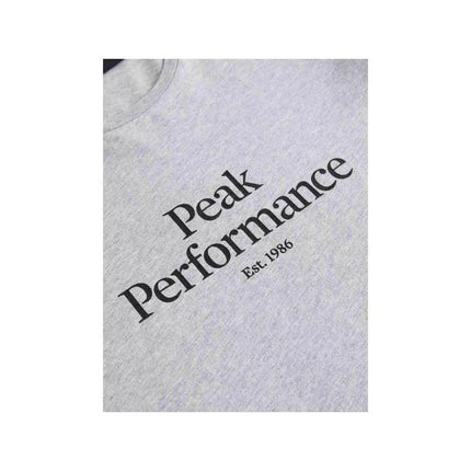 T-marškinėliai moteriški Original Tee pilki Peak Performance