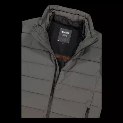 CMP men's insulated vest, winter sports vest, gray (34K0757/E910)