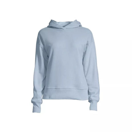 CASALL Natūraliai dažyta terry medžiagos Hoody mėlyna