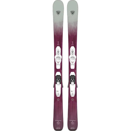 ROSSIGNOL EXPERIENCE W PRO slidės + LOOK KID4 apkaustai