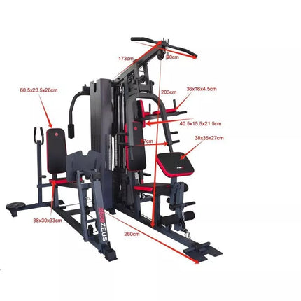 ATLAS DAUGIAFUNKCINĖ TRENIRUOKLIŲ STOTIS 5500 ZEUS ENERO FIT