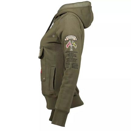 Geographical Norway Gymclass DB 054 M sweatshirt WW2491H/GN-Kaki