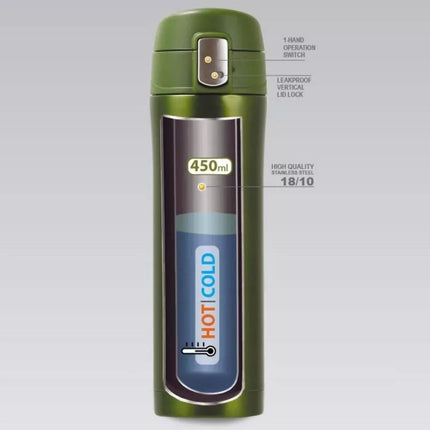Kolekcija Termo puodelis 450 ml MAESTRO Žalias
