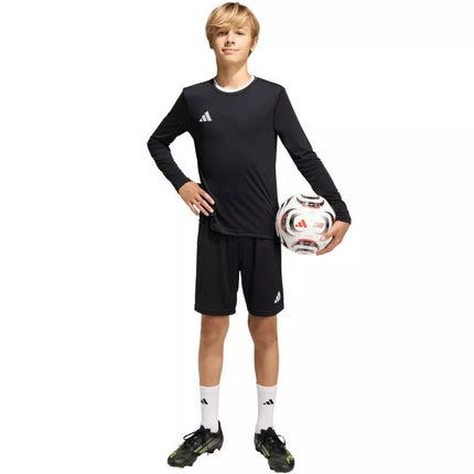 adidas Entrada 26 ilgomis rankovėmis marškiniai, juodi KF5879