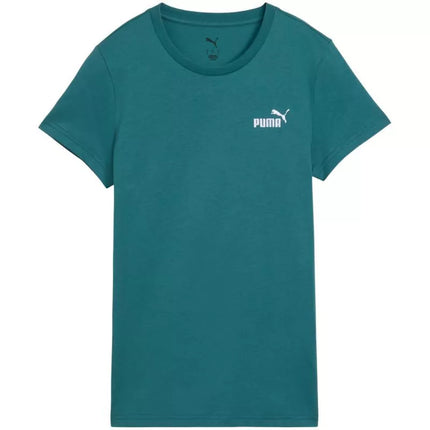 Puma Moteriški ESS Small No. 1 Logo Marškinėliai Žalia 682373 41