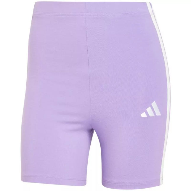 adidas Essentials 3-Stripes aukšto liemens šortai dviratininkėms W JD0914