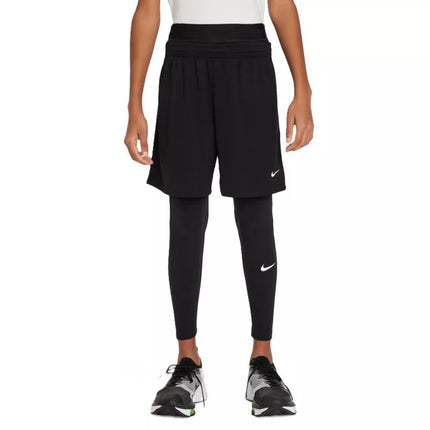 Nike Jaunimo Pro Dri-FIT Kelnės FJ6821-010
