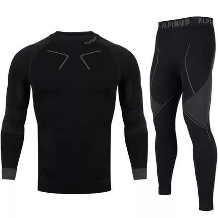 Alpinus Tactical Base Layer Set, juodos ir pilkos spalvos, M dydis GT43276