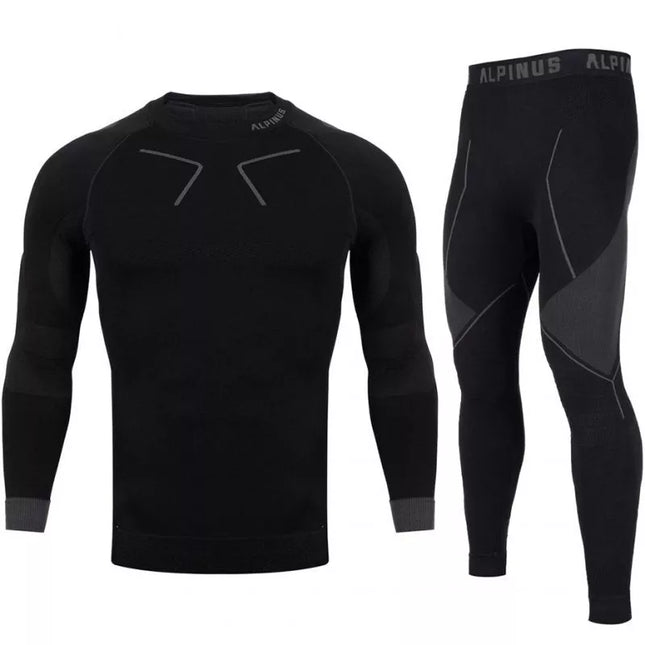 Alpinus Tactical Base Layer Set, juodos ir pilkos spalvos, M dydis GT43276