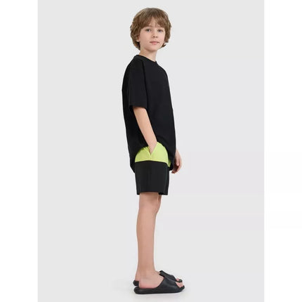 Boys' beach shorts 4F 4FJWSS25UBDSM116-45S