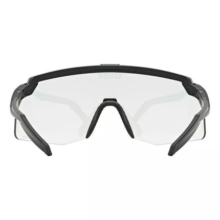 Uvex Pace Stage SV cycling glasses black matt/mirror blue