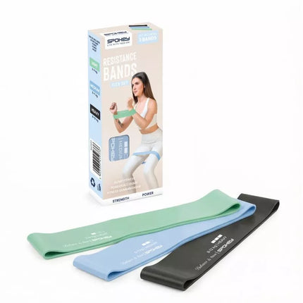 Spokey FLEX SET pasipriešinimo gumų rinkinys
