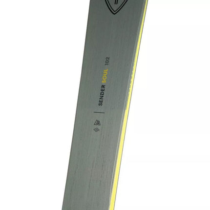 ROSSIGNOL SENDER SOUL 102 SPX13 slidžių komplektas