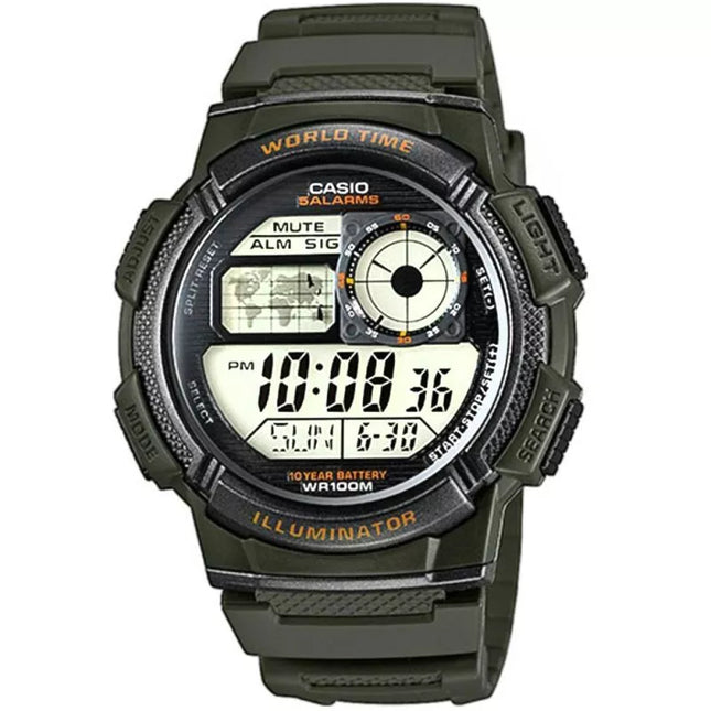 Vyriškas laikrodis CASIO AE-1000W-3AVDF + Dėžutė