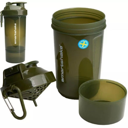 FITNESS SMARTSHAKE ORIGINAL2GO ONE 600ML ŽALIAS BUTELIS