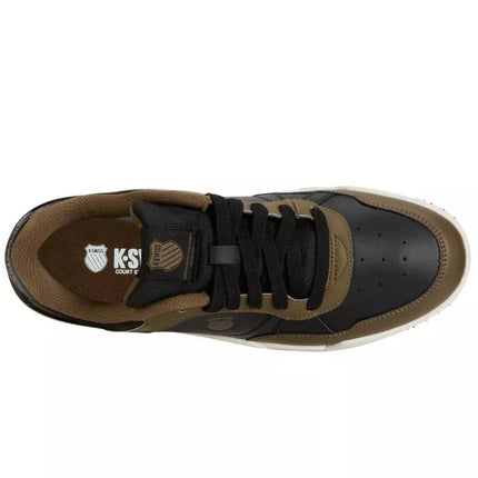 K-Swiss Men's Match Pro LTH Leather Sneakers Black/Brown (08905-003-M)