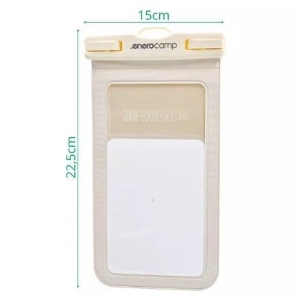 WATERPROOF PHONE CASE 12X12.5CM PVC ENERO CAMP