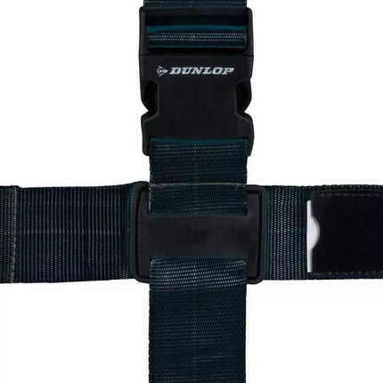 UNIVERSAL LUGGAGE SECURITY BELT 230x5CM SET OF 2 DUNLOP BLACK