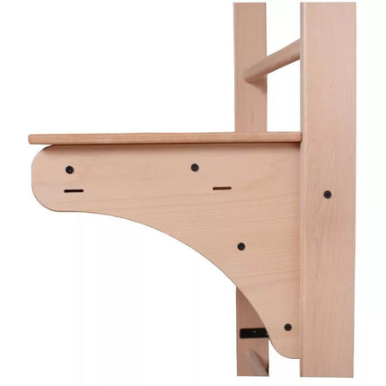 A DESK COVER FOR A WOODEN LADDER FOR A PULL-UP BAR BENCHK BT204