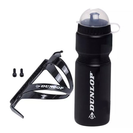 DUNLOP 750ml dviračio gertuvė su laikikliu, juoda