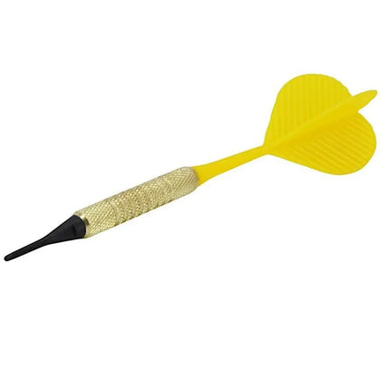 DARTS PLASTIC DARTS 3 PCS SAFE BEST SPORTING - YELLOW