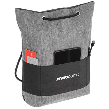 THERMAL BAG BACKPACK 2IN1 41x14x45CM GRAY 26L ENERO CAMP
