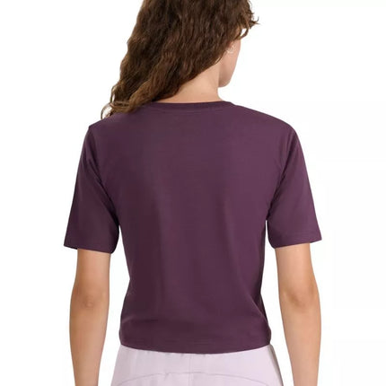 Women's T-shirt 4F F2971 dark purple 4FWAW25TTSHF2971 50S