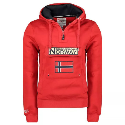 Geographical Norway Gymclass DB 054 M WW2485H/GN-Red sportinis džemperis
