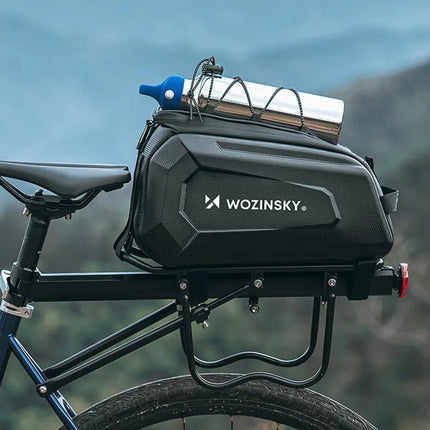 Wozinsky WSR-01B Dviračio bagažinės krepšys 9l - Juodas