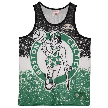 Mitchell & Ness NBA Boston Celtics Vyriški berankoviai sportiniai marškinėliai