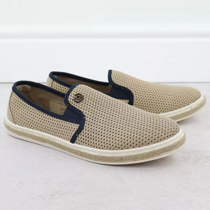Vyriškos smėlio spalvos espadrilės Bugatti 321-ASP61-6900