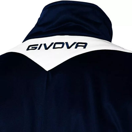 Givova Visa tracksuit navy blue and white 0403
