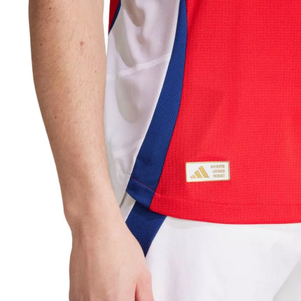 adidas Arsenal 24/25 Namų Autentiški Vyriški Marškinėliai Raudoni IT6140