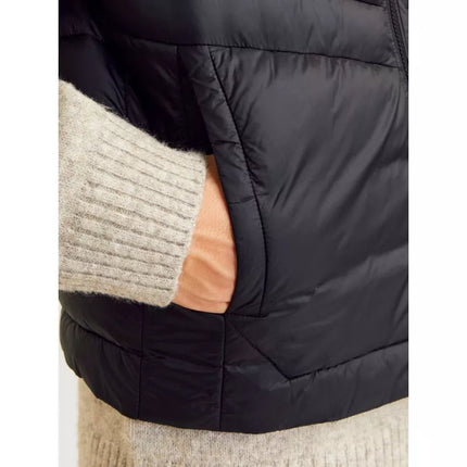 Jack&Jones vyriška liemenė JJESPRINT BODYWARMER COLLAR NOOS 12258457 JUODA/VIENOS SPALVOS
