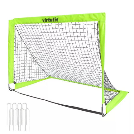 VIRTUFIT FOLDABLE SOCCER GOAL SET - SOCCER GOALS - 120 X 90 CM