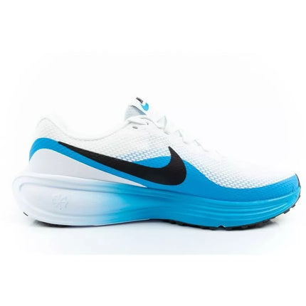 Nike Revolution 8 vyriški balti sportiniai bateliai bėgimui