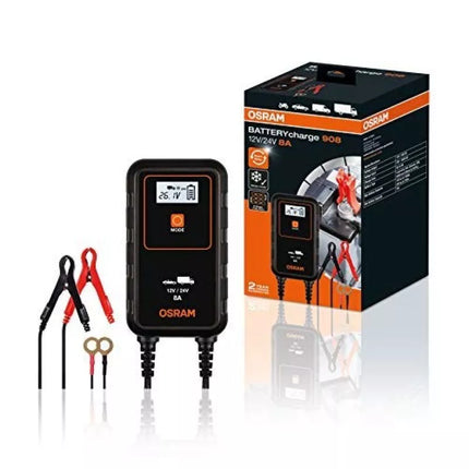 Battery Charge 908 Akumuliatoriaus kroviklis